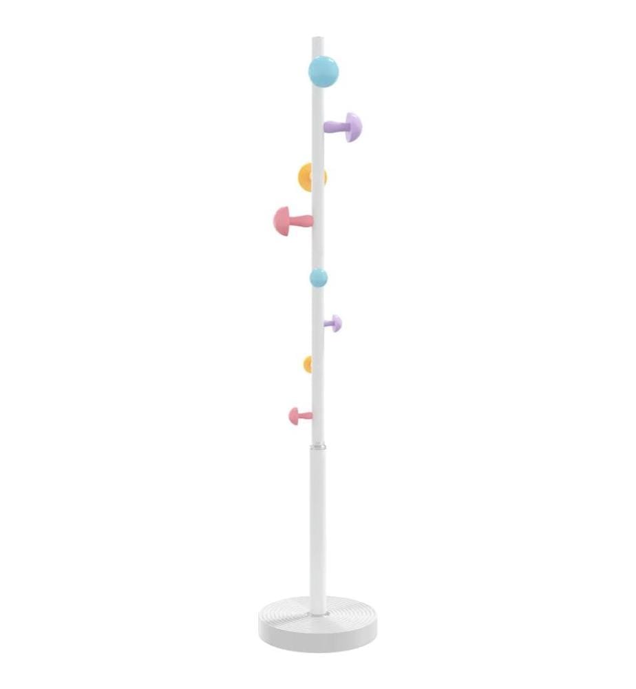 Garderobenständer Weiss 172 cm Pulverbeschichtetes Eisen