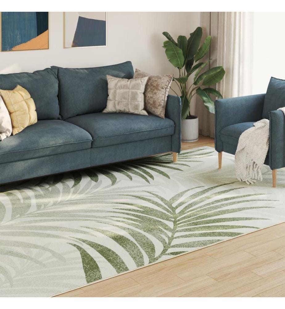 Tapis intérieur extérieur à poils courts 190x300cm antidérapant