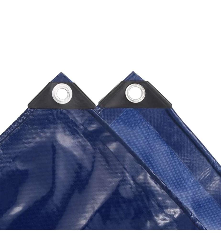 Abdeckplane 650 g/m² 2x3 m Blau