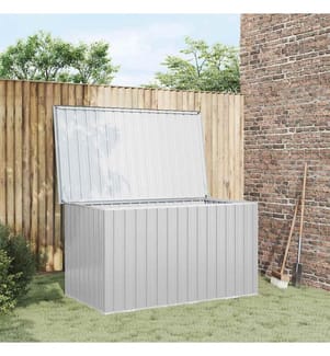 Boîte de rangement de jardin Gris 171x99x93 cm