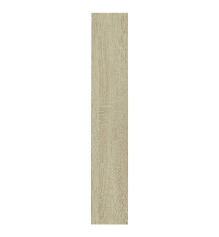 CD-Regale 2 Stk. Sonoma-Eiche 21x16x93,5 cm Holzwerkstoff