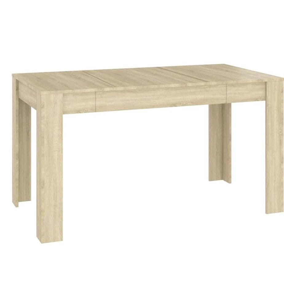 Table à manger Chêne sonoma 140x74,5x76 cm Bois d'ingénierie