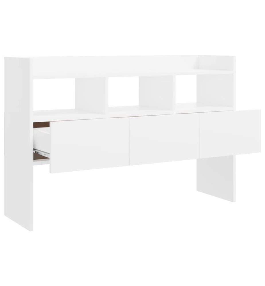 Sideboard Weiss 105x30x70 cm Holzwerkstoff