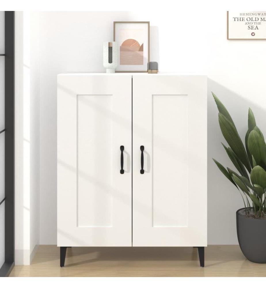 Sideboard Weiss 69,5x34x90 cm Holzwerkstoff