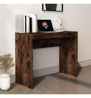 Schreibtisch Räuchereiche 90x40x72 cm Holzwerkstoff