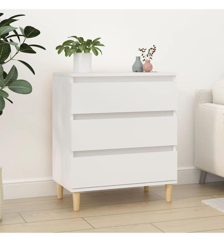 Sideboard Weiss 60x35x70 cm Holzwerkstoff