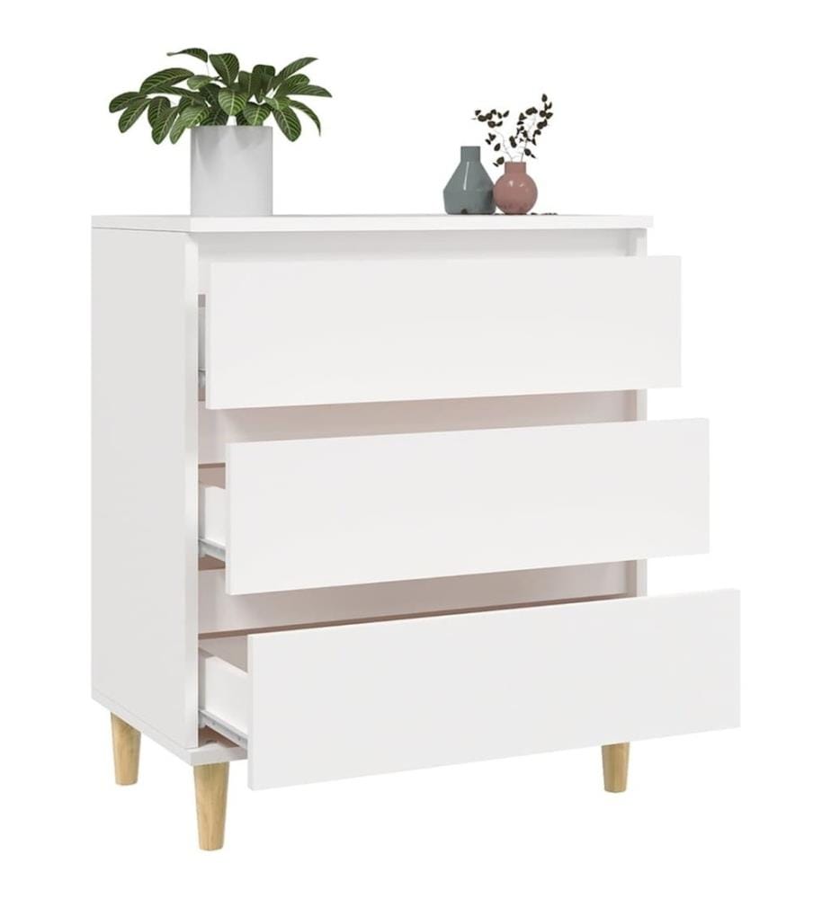Sideboard Weiss 60x35x70 cm Holzwerkstoff