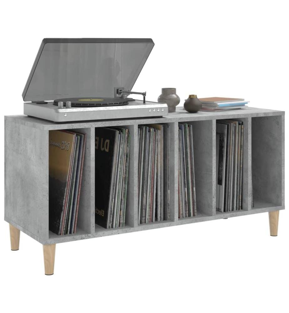 Plattenschrank Betongrau 100x38x48 cm Holzwerkstoff