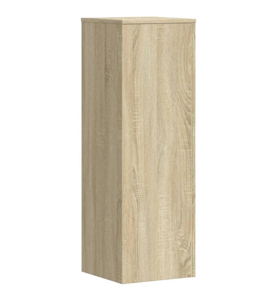 Pflanzenständer Sonoma-Eiche 33x33x100 cm Holzwerkstoff