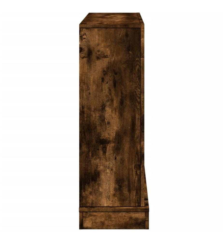 Kaminumrandung Räuchereiche 100x30x87,5 cm Holzwerkstoff