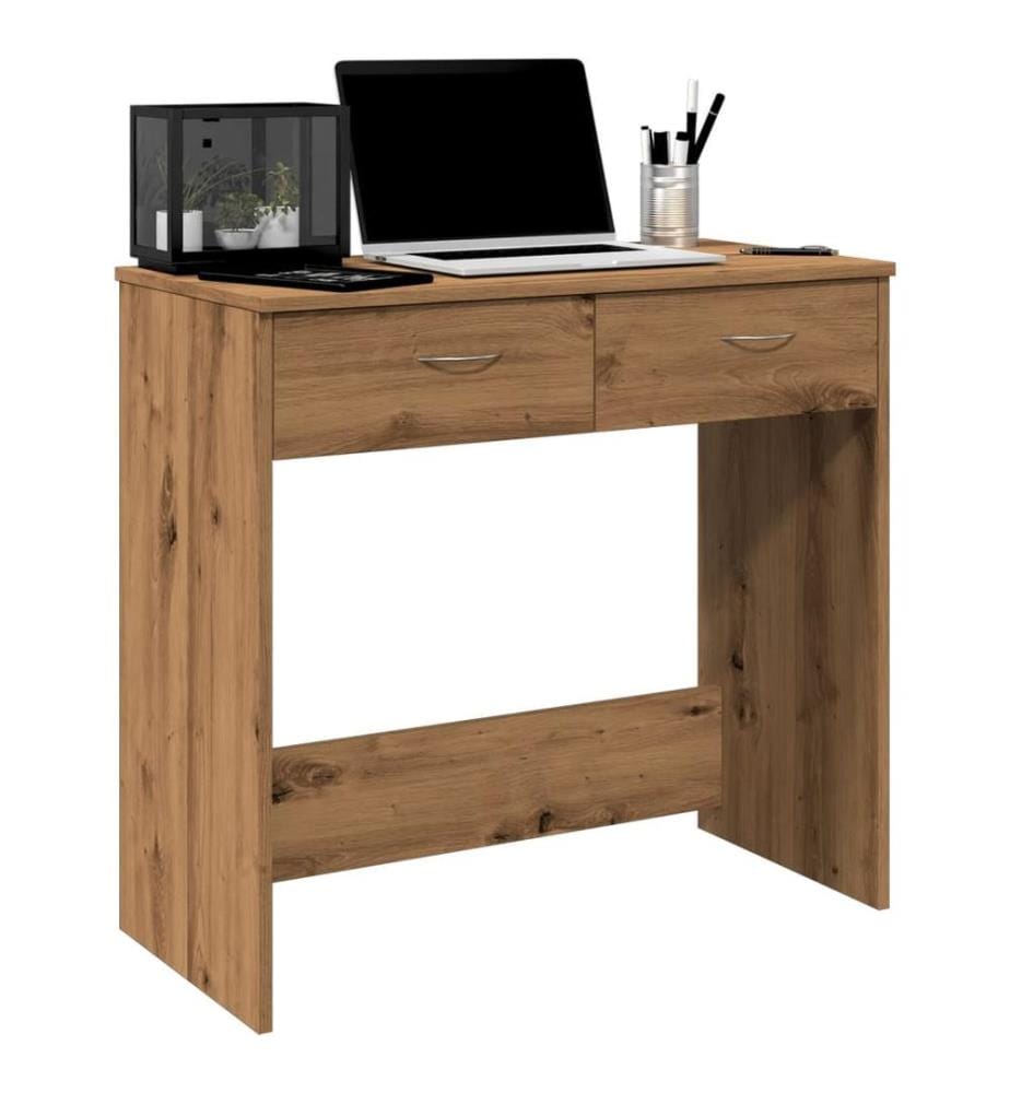 Schreibtisch Artisan-Eiche 80x40x75 cm Holzwerkstoff