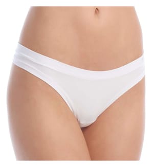Perizoma in cotone Flexie Adapt - Bianco