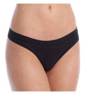 Perizoma in cotone Flexie Adapt - Nero