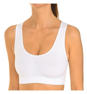 Reggiseno sportivo comfort modellante - Bianco
