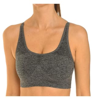 Reggiseno sportivo American Style - Grigio marmo
