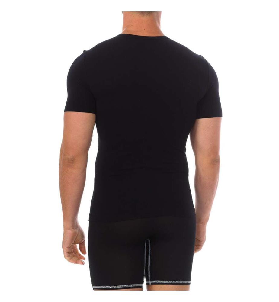 Maglietta con scollo a V Scollo V Underwear - Nero