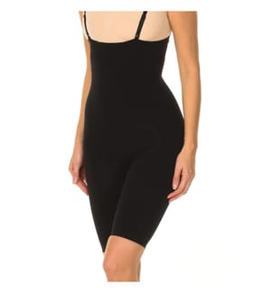 Pantaloncini invisibili con spalline - Nero