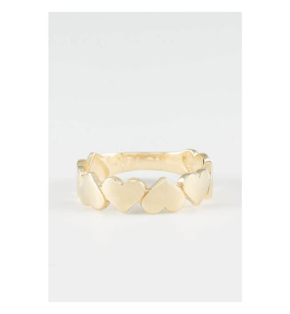 Ring „Petit Coeur“ – Gelbgold