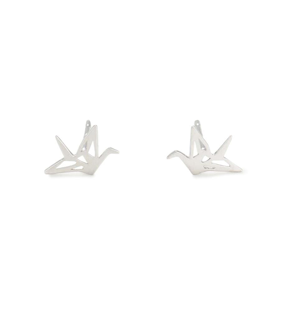 Boucles d'oreilles Envolée - Or blanc