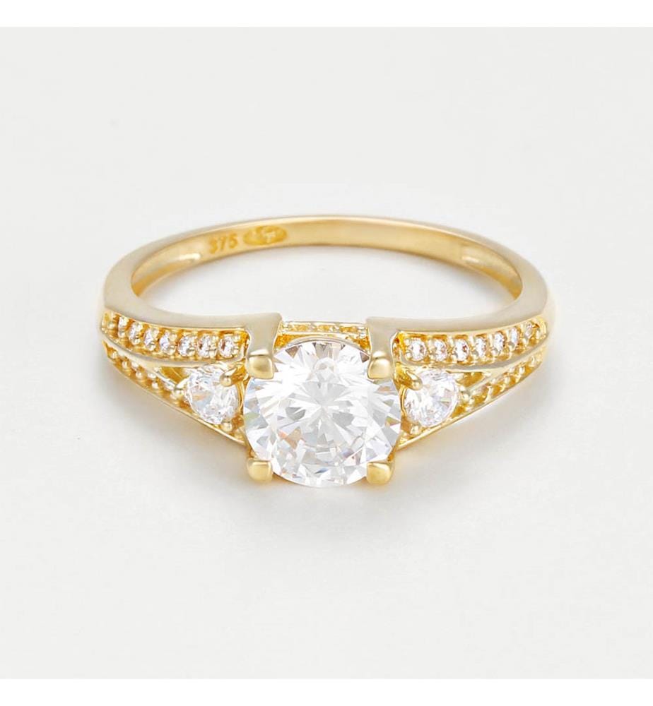 Ring „Aleena“ – Gelbgold