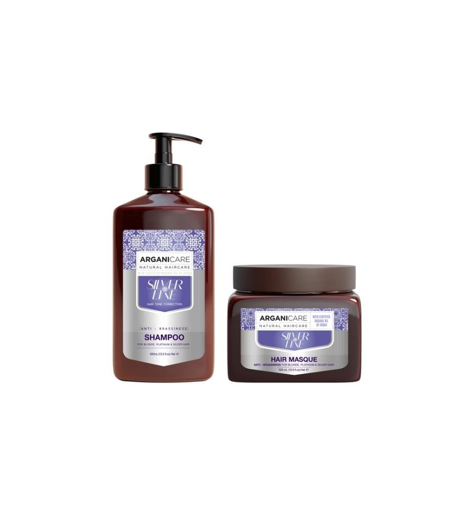 Pack Shampoo + Mask Silver - 400 ml + 500 ml