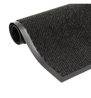 Schmutzfangmatte Rechteckig Getuftet 80x120 cm Schwarz