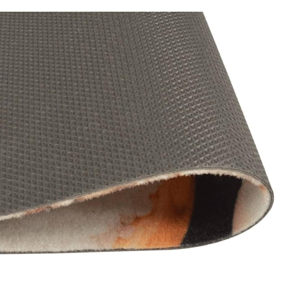 Küchenteppich Waschbar Gemüse 45x150 cm Samt