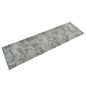Küchenteppich Waschbar Beton 45x150 cm Samt