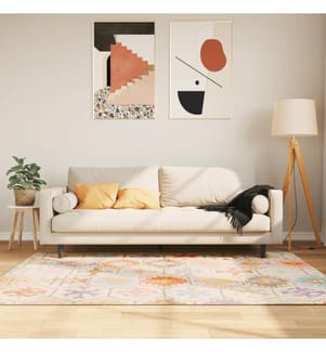 Tapis lavable multicolore 160x230 cm antidérapant