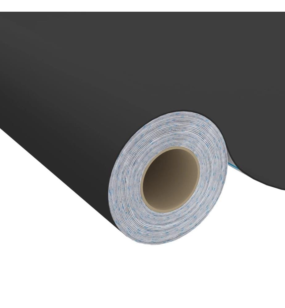 Selbstklebende Möbelfolie Schwarz 500 x 90 cm PVC