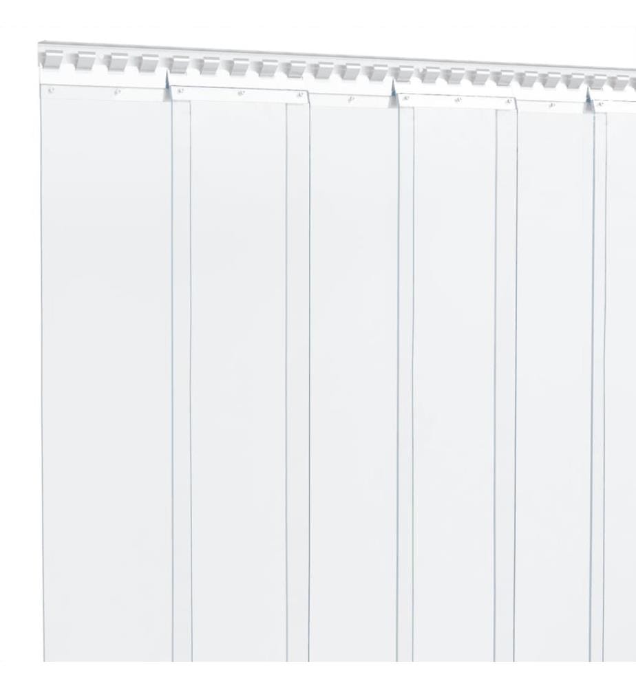 Rideau de porte transparent 200 mmx1,6 mm 50 m PVC