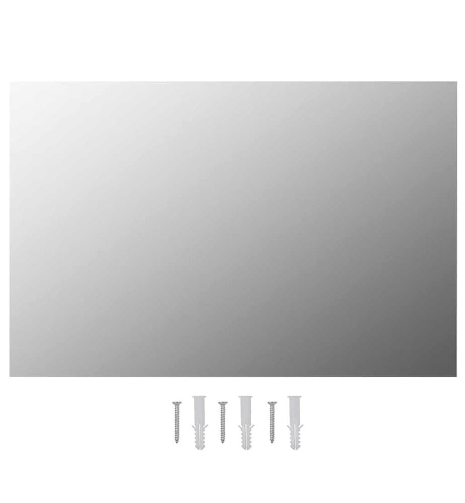 Wandspiegel 60 x 40 cm Rechteckig Glas