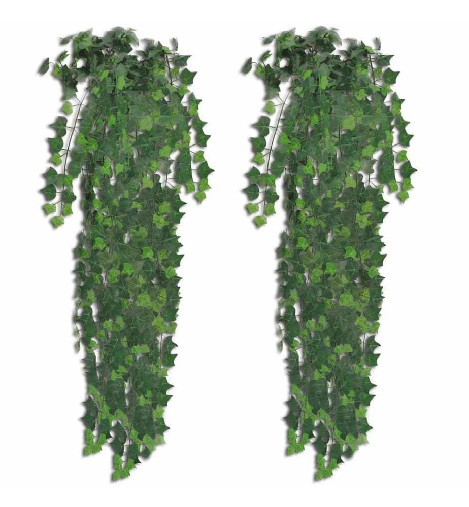 Buissons artificiels de lierre 4 pcs Vert 90 cm