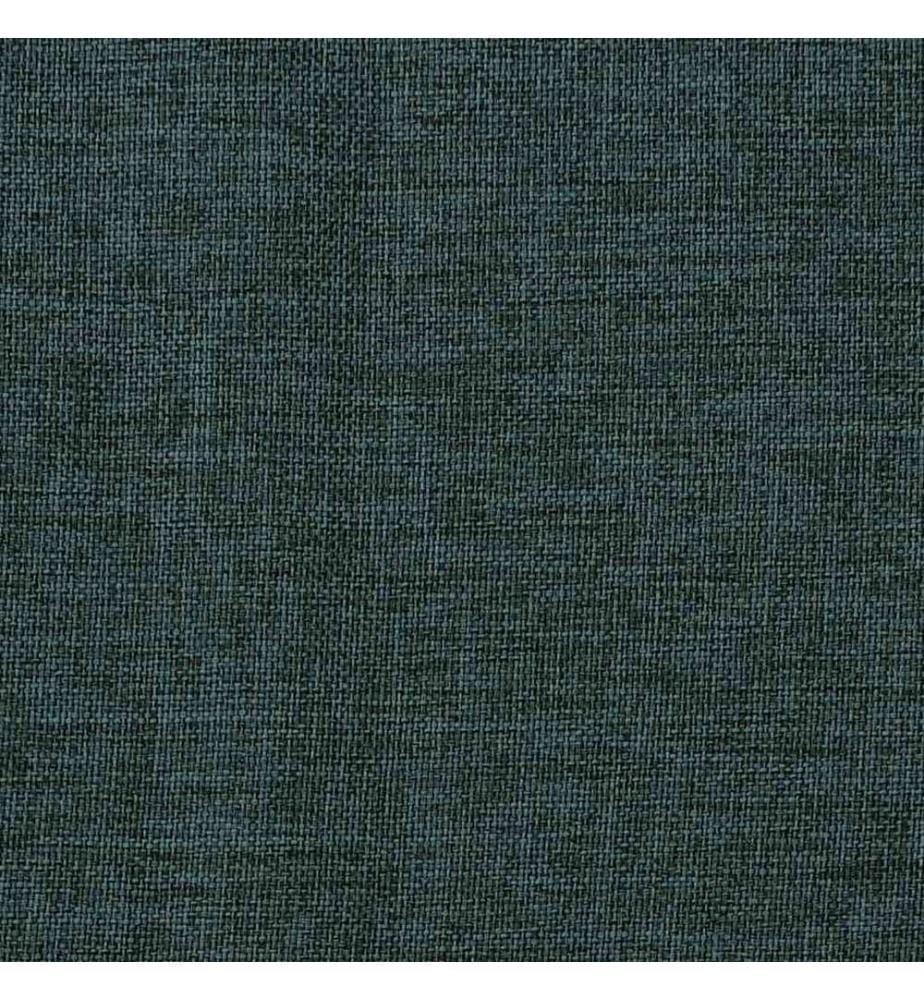 Rideau occultant d'aspect de lin avec crochets Vert 290x245 cm