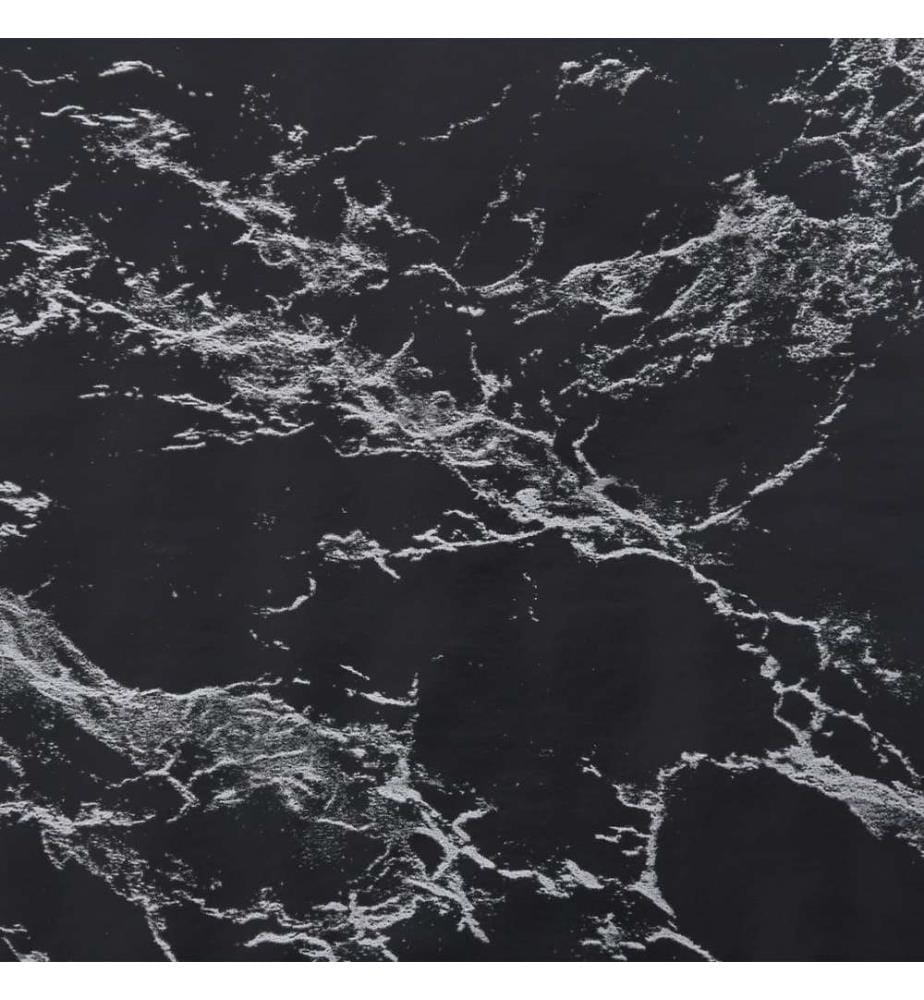 Selbstklebende Möbelfolie Schwarz Steinoptik 500x90 cm PVC