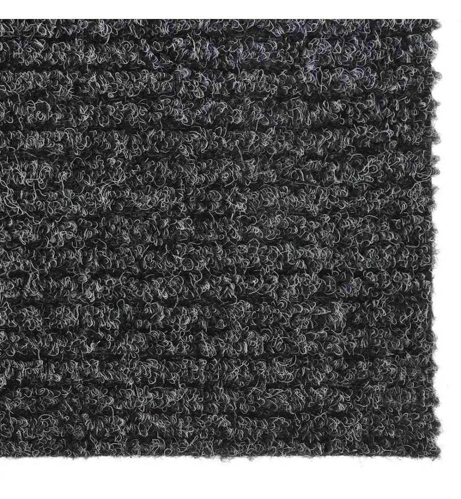 Tapis 100x300 cm Anthracite