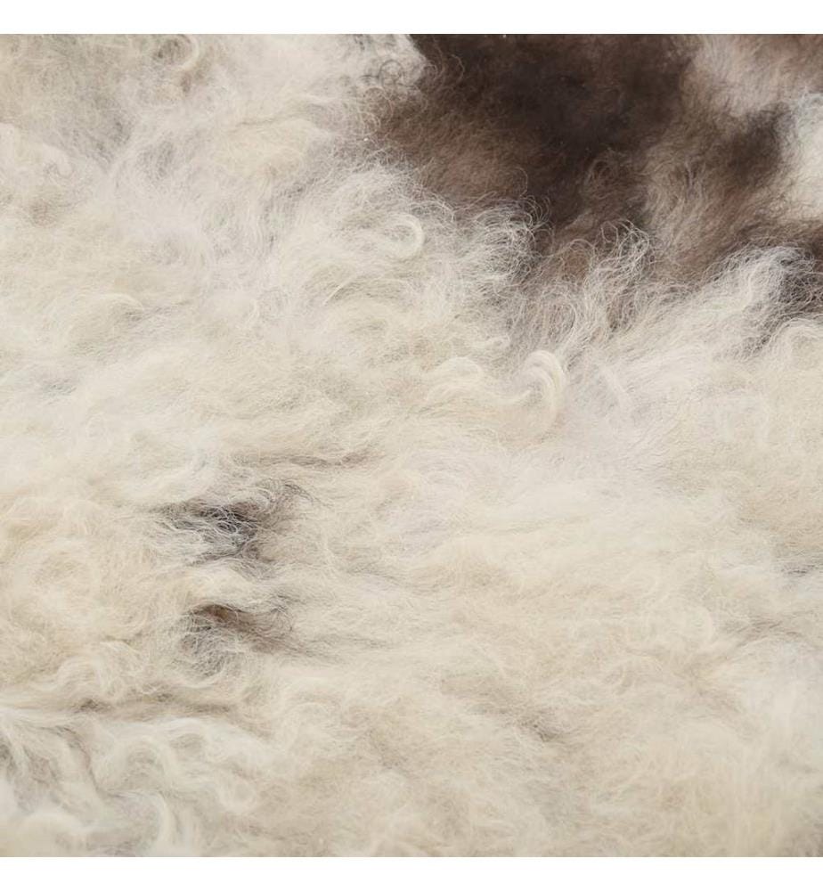 Peau de mouton Couleur mélangée (60-70)x(90-100) cm