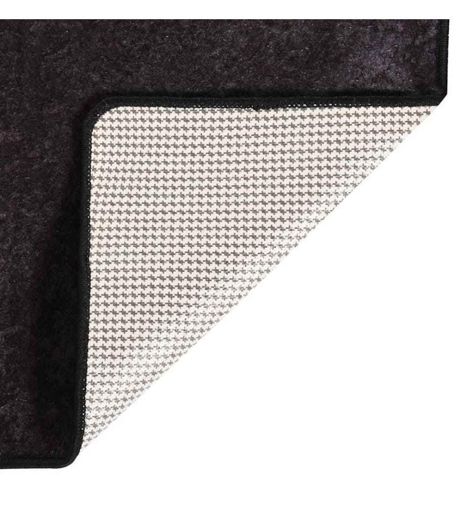 Tapis lavable antidérapant 120x180 cm anthracite