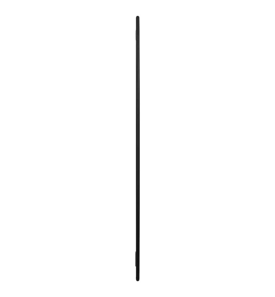 Wandspiegel Schwarz Ø 60 cm Rund