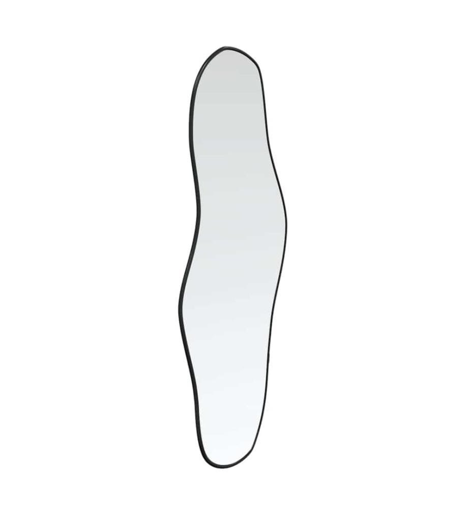 Wandspiegel Schwarz 90x40 cm