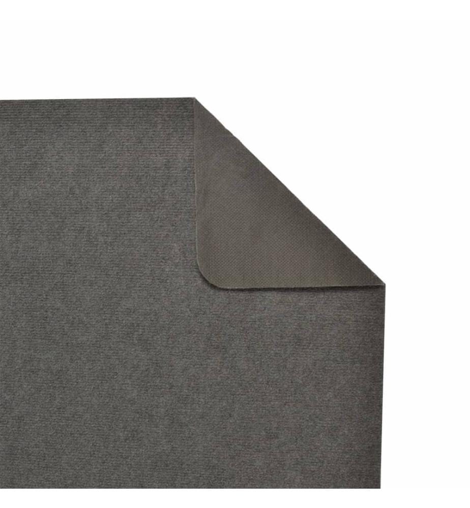 Tapis de couloir anthracite 80x180 cm