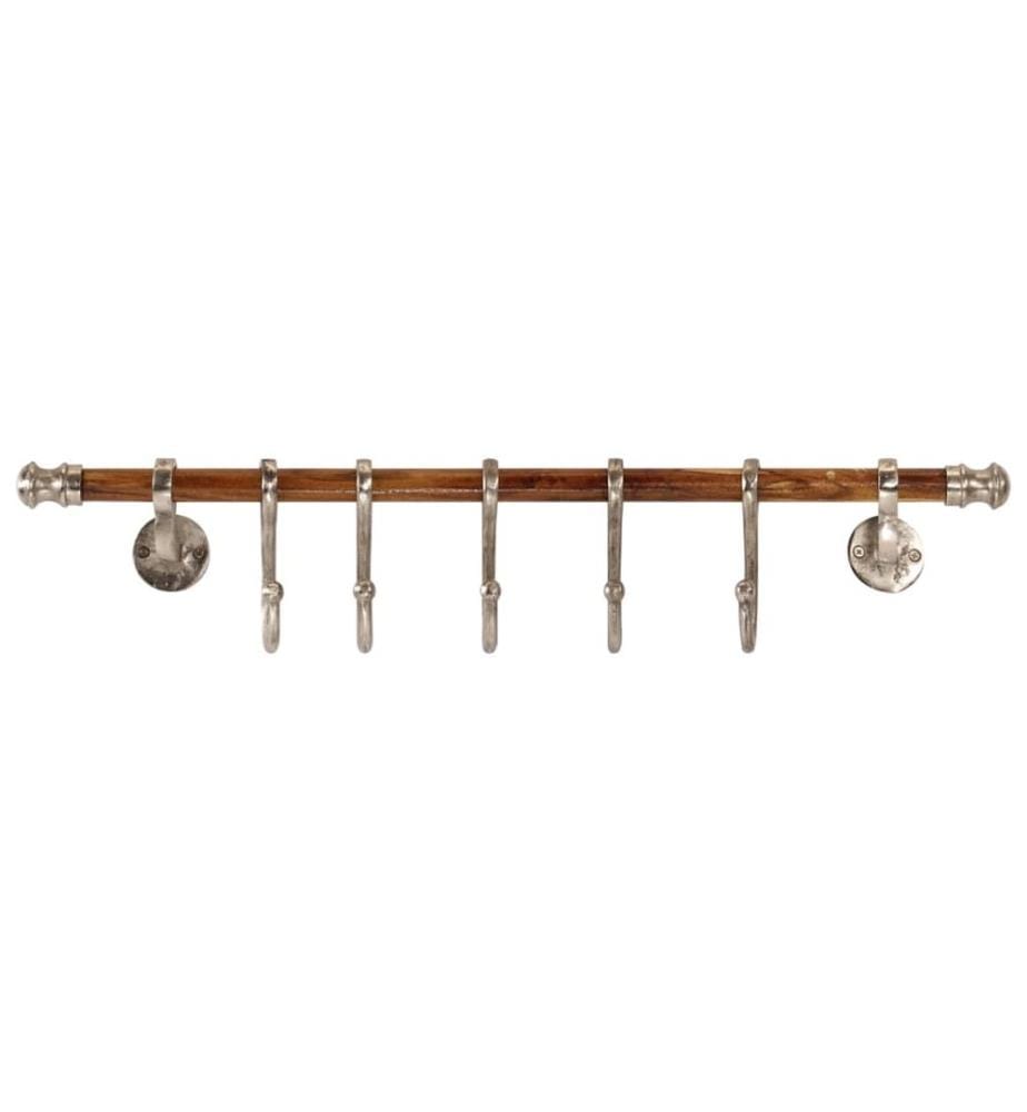Porte-manteau mural 75x15 cm aluminium