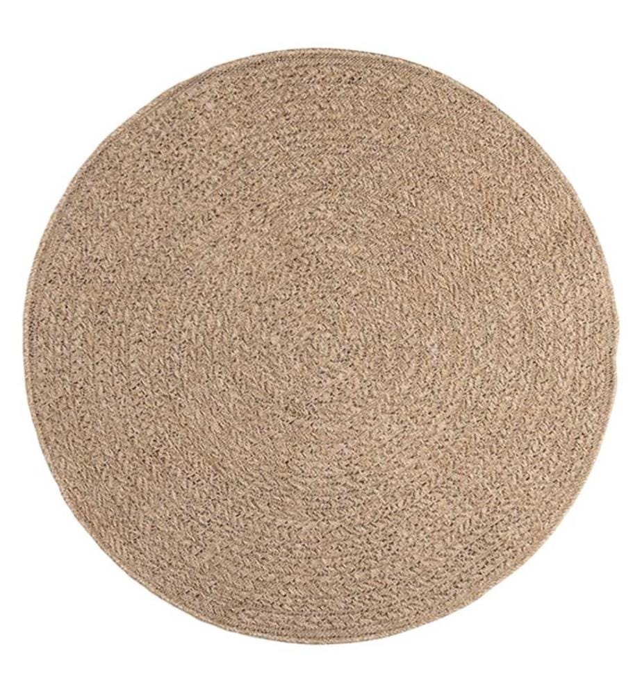 Tapis ZIZUR 120 cm aspect de jute intérieur et extérieur
