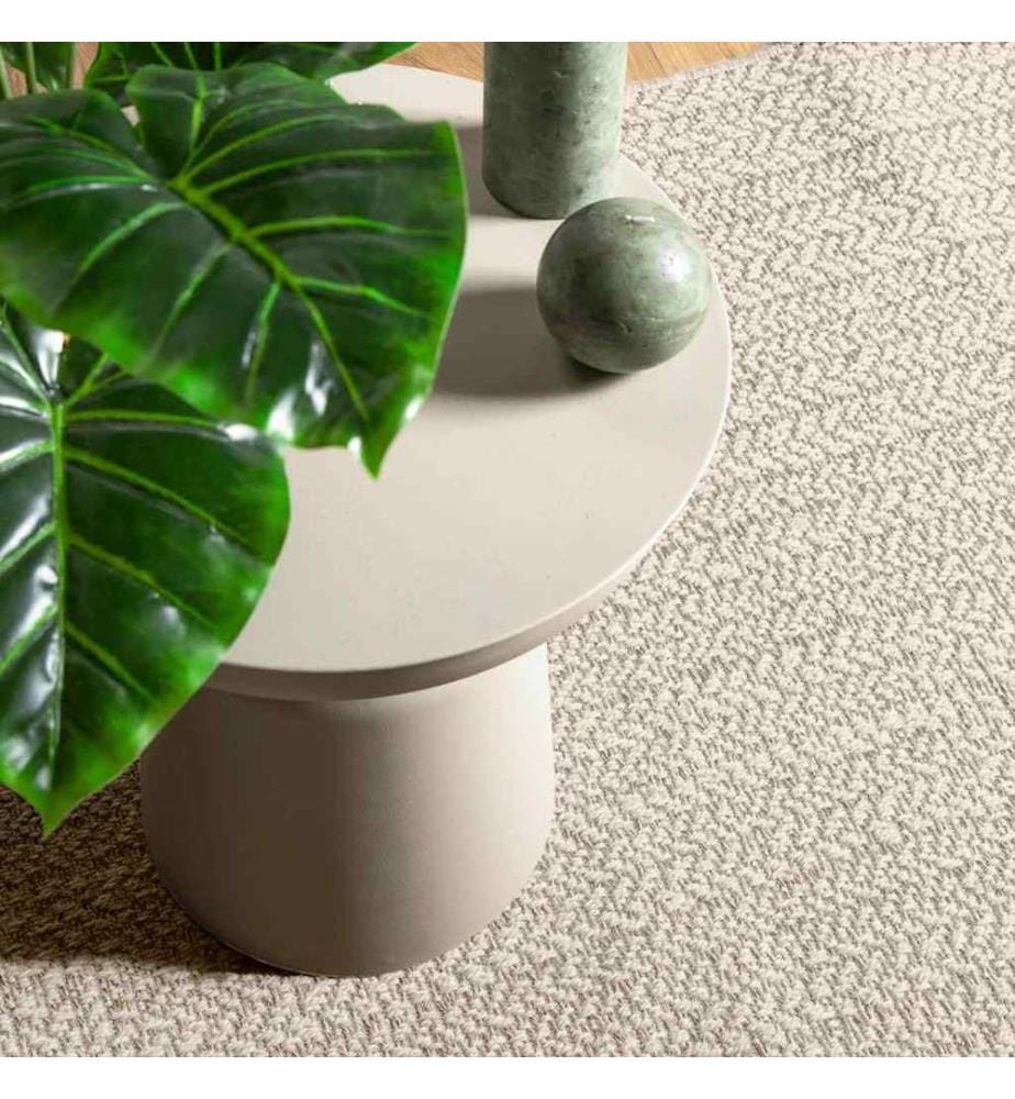 Teppich ZIZUR Creme 120x170 cm Jute-Optik Indoor und Outdoor
