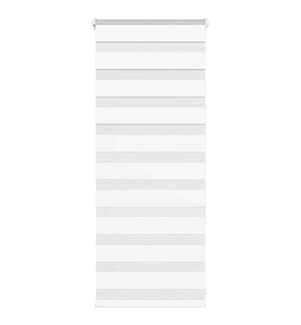 Doppelrollo Weiss 55x100 cm Stoffbreite 50,9 cm Polyester