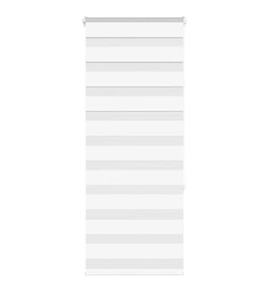 Doppelrollo Weiss 55x150 cm Stoffbreite 50,9 cm Polyester