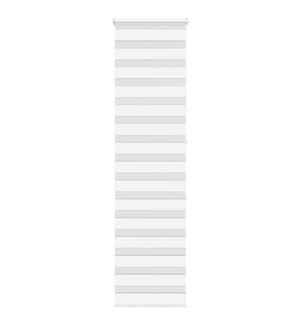 Doppelrollo Weiss 60x230 cm Stoffbreite 55,9 cm Polyester
