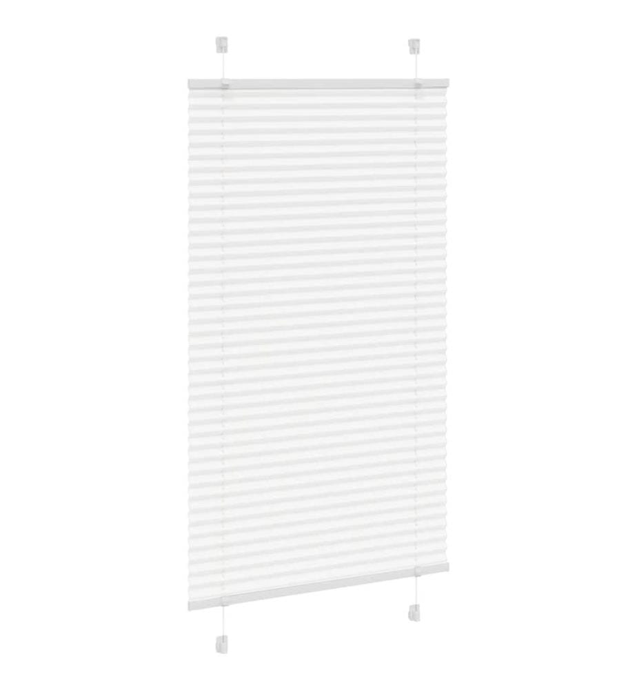 Plissee Weiss 70x150 cm Stoffbreite 69,4 cm Polyester