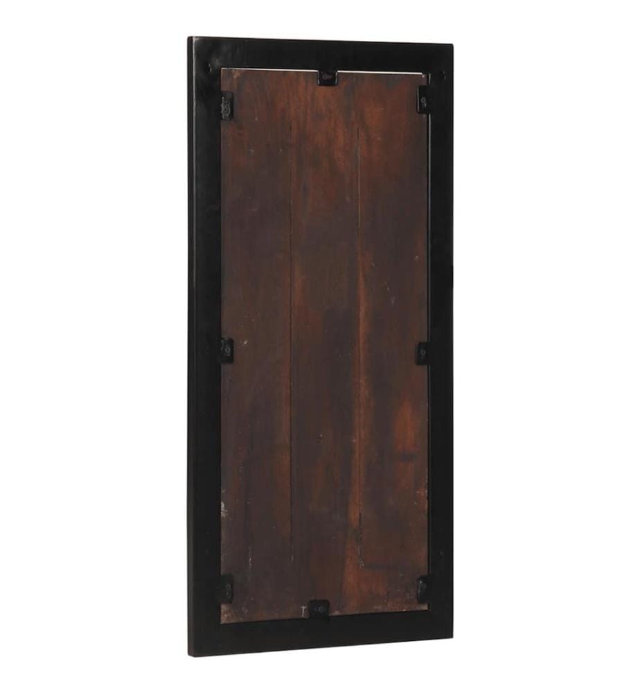 Garderobe Mehrfarbig 40x2x80 cm Altholz Massiv