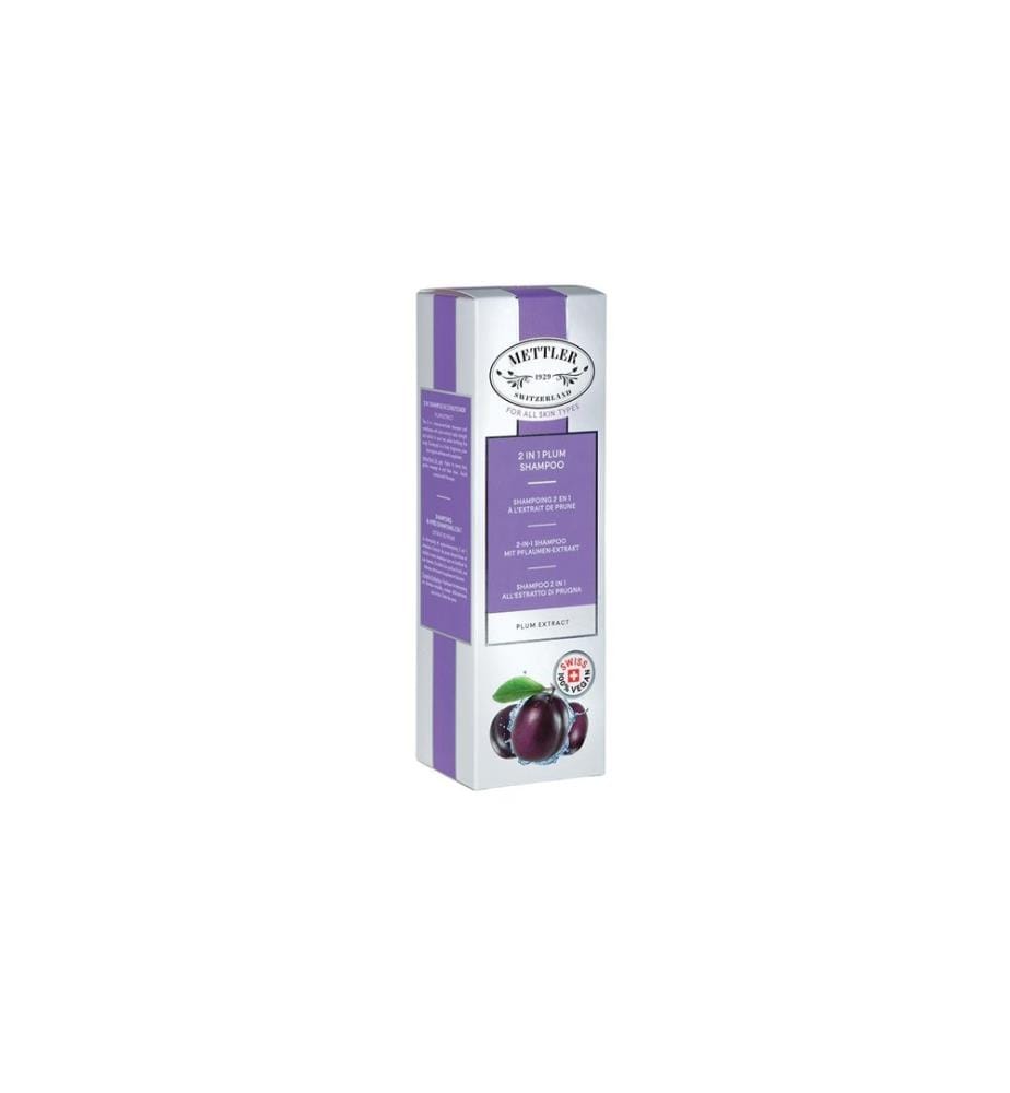 Mettler 1929 - Shampooing 2 en 1 à l'extrait de prune 200 ml
